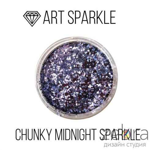 Глиттер крупный Chunky Midnight Sparkle (50гр)