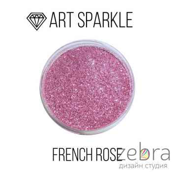 Глиттер мелкий French Rose (50гр)