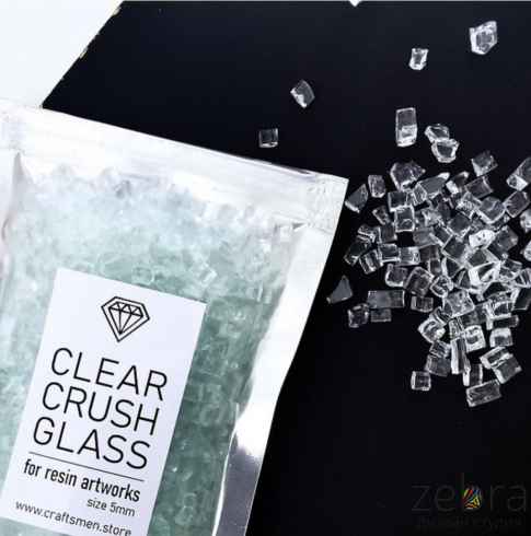 Стеклянная крошка ClearCrushGlass 300 гр.
