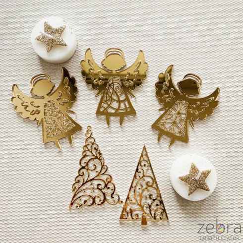 Новогодний декор "Ангелы"