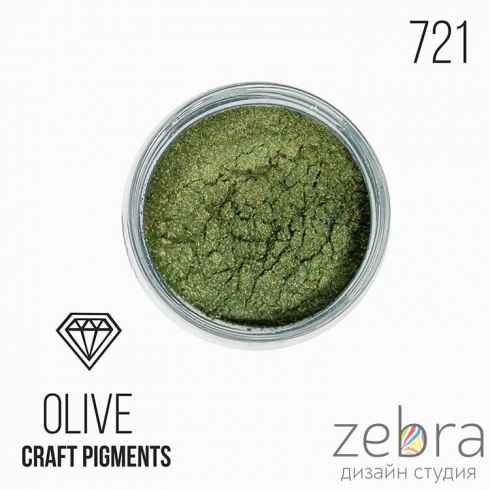 CraftPigments "Olive", Оливковый (25мл)