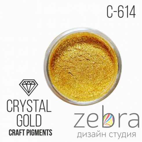 CraftPigments  "Crystal Gold", Кристальное золото (25мл)